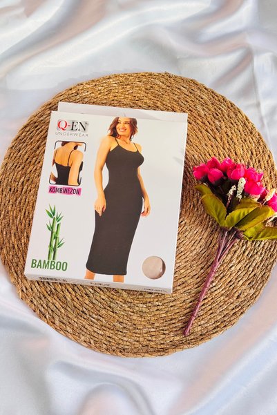 Love Dream Bambu Ayarlanabilir Askılı Uzun Kombinezon