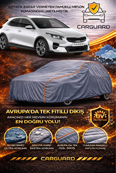 CarGuard Kia Xceed Lüks Araba Brandası Miflonlu Branda Oto Çadır Örtü