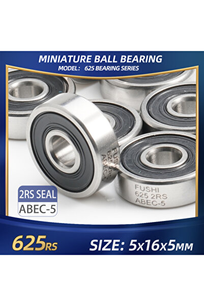 Choice 10 قطع من محامل 625rs ABEC-5 FUSHI 625zz 2rs، مقاس 5x16x5 مم، مناسبة ل...