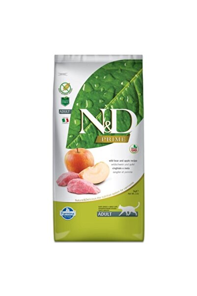 N&D Tahılsız Yaban Domuzu Ve Elmalı Kedi Maması 5 Kg