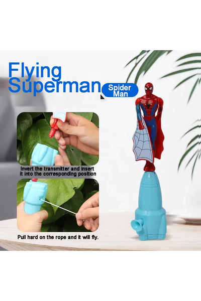Miniso لعبة طائرة سبايدرمان مارفل، سبايدرمان، الرجل الحديدي، كابتن أمريكا، لع...