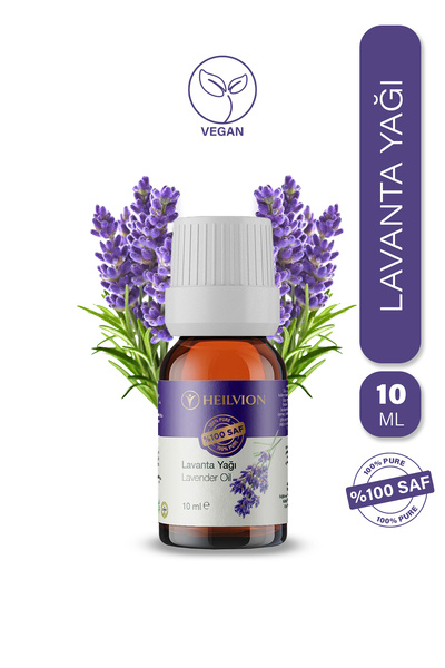 HEILVION Lavanta Uçucu Yağı %100 Saf ve Doğal 10 ML Uykuya Yardımcı & Stres İ...