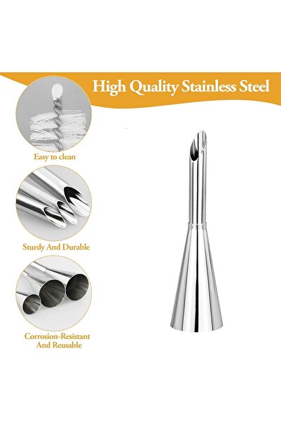 ORIGINAL DEALS Pâlnie pentru umplerea gogoșilor, brioșelor, eclerelor, croiss...