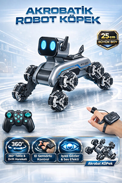 TRENDZONE Uzaktan Kumandalı Bilekten Kontrollü El Sensörlü Müzikli Led Işıklı...