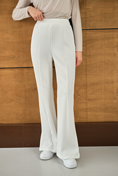 LOCCO Pantaloni de scuba cu bordură albă