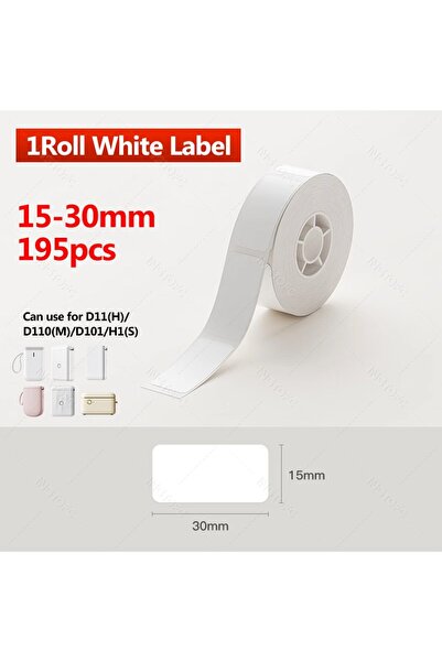 Choice1 15x30mm Niimbot D11 Label Sticker D110 D11H D110M Label Printer Paper...