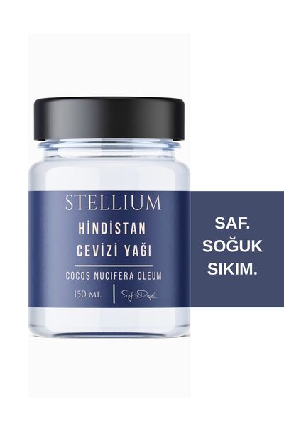 STELLIUM Hindistan Cevizi Yağı -Saf ve Doğal (Soğuk Sıkım)