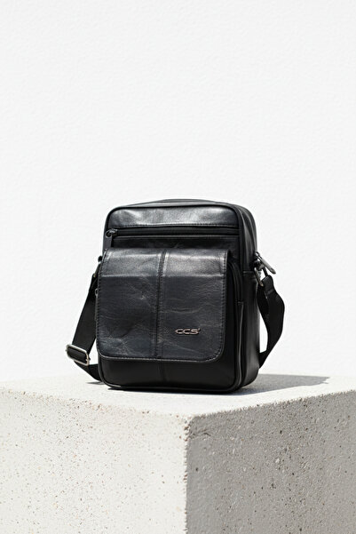 ÇÇS 30996 Prava koža Križ - Poštar Torba