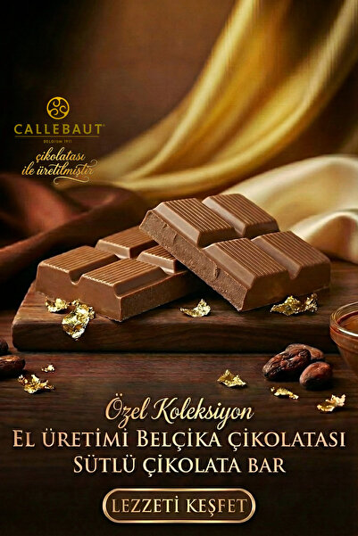 Bauta Çikolata BAUTA El Yapımı Belçika Sütlü Çikolata (200gr)