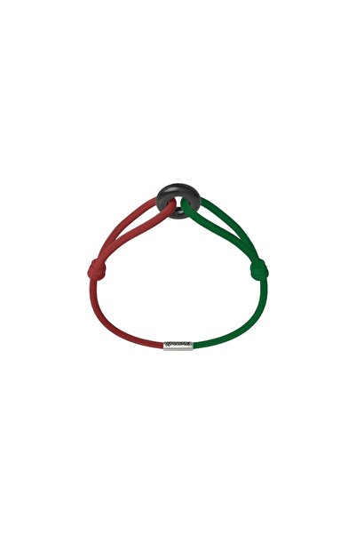 Wecord London Morocco حمرا_وخضرا# Cord Bracelet