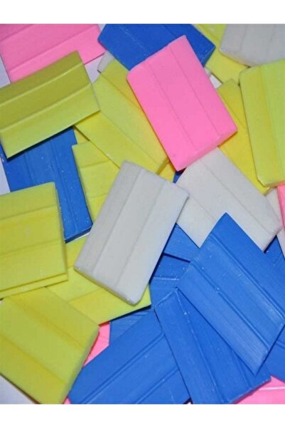 Bayar Kumaş Renkli Sabun Çizgi Taşı Buharla Uçan Çizgi Taşı Sabun (8 ADET 4 R...