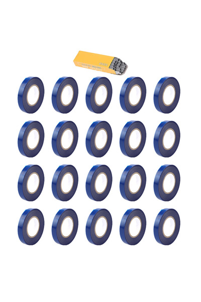 Choice 21 قطعة زرقاء، 6/12/20 قطعة، شريط ربط آلي، ربط كابلات أغصان النباتات، ...