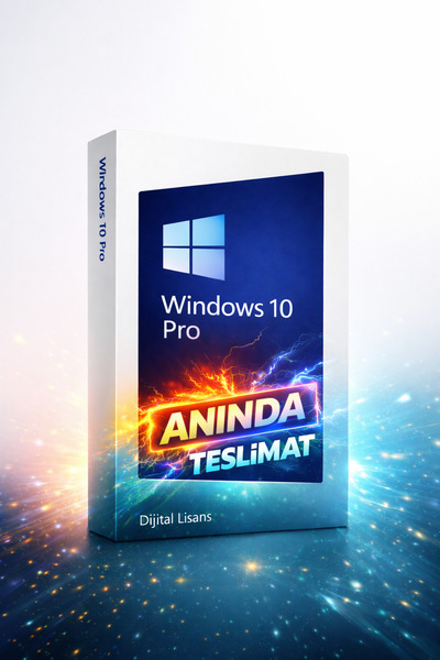MICROSOFT Windows 10 Pro Türkçe 32&64 Bit Lisans Kalıcı Key