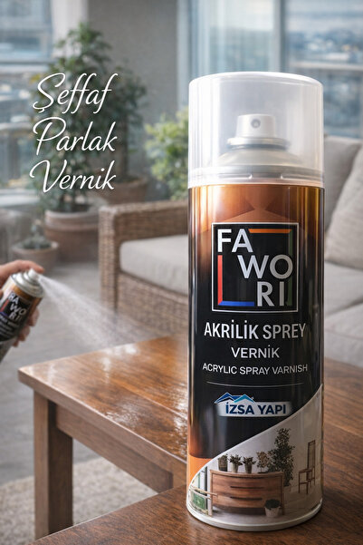 Filli Boya Akrilik sprey vernik ŞEFFAF