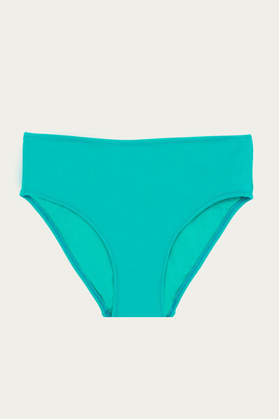 LOYA Yeşil Yüksek Bel Tek Alt Bikini