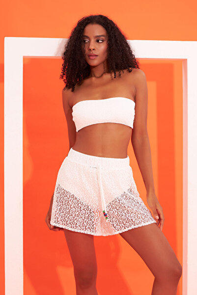 NBB الدانتيل الأبيض السراويل صوفية