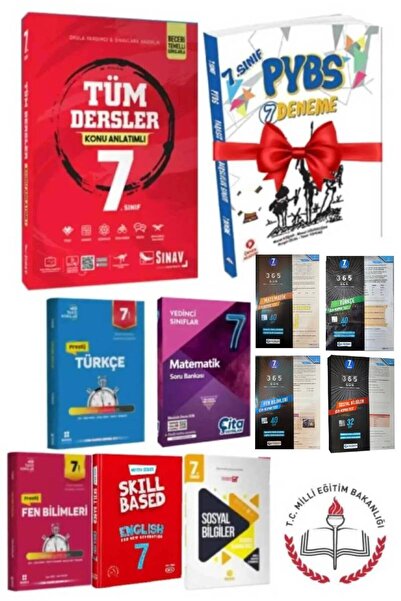 Başat Yayınları 7. Sınıf Tüm Dersler Yaprak Test Seti Soru Bankaları Yaprak T...