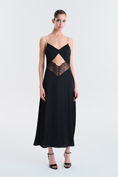 Penti Candy Black Nightgown - Privee Collection