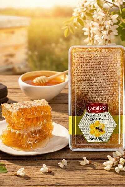 çarşıbaşı Petekli Akasya Çiçek Balı 850 gr