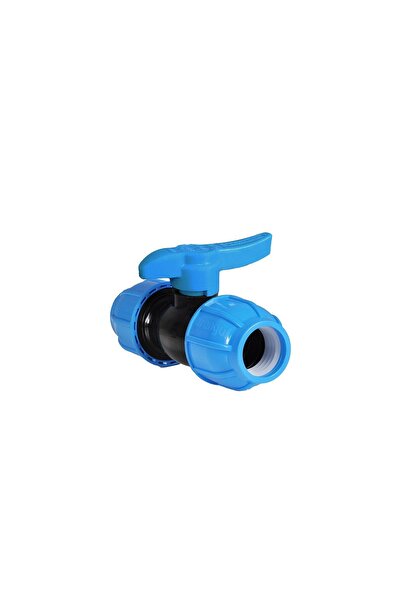 ÖZBALBAN Full Bore Pp Coupling Outlet Ball Valve (75X75 mm)