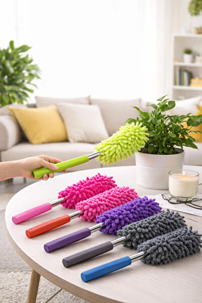 ARVALE فرشاة تنظيف الغبار من الألياف الدقيقة قابلة للتمديد 25-75 سم