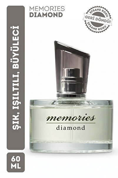 Huncalife Memories Diamond EdT 60 ml Kadın Parfümü – Elmas Işıltısı - Şık, Iş...