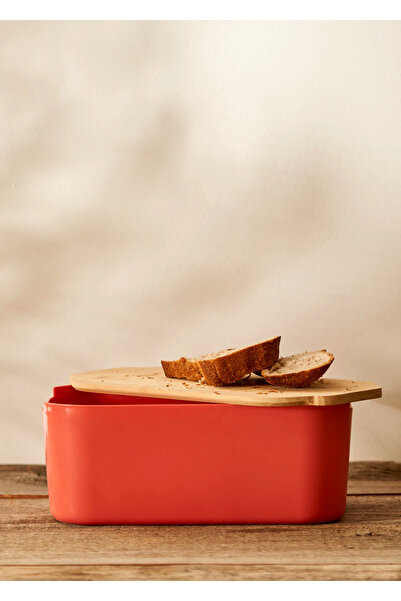 Bella Maison صندوق خبز 2 في 1 مع لوح تقطيع سمك السلمون (33x18,5x12 سم)