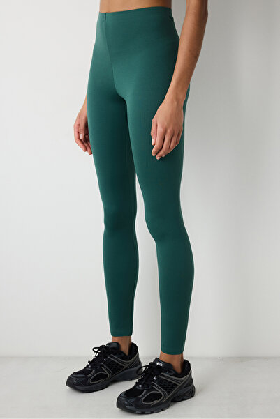 Penti Dark Green High Waist Miracle Fit Leggings