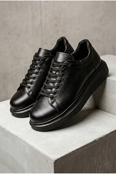 Zerenyus Premium κομψά, καθημερινά άνετα και άνετα αθλητικά παπούτσια σε μαύρ...