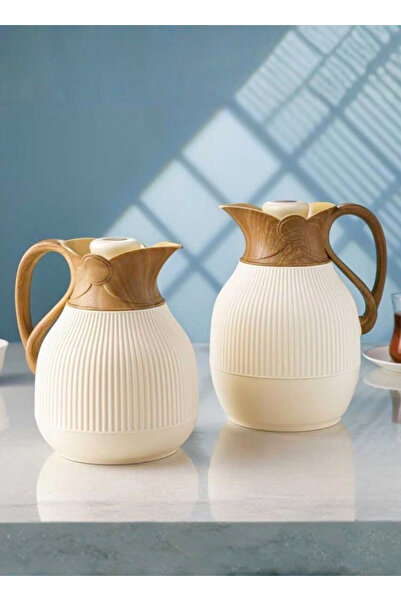 ALQANNAS طقم من ترمسين عاليي الجودة للشاي والقهوة