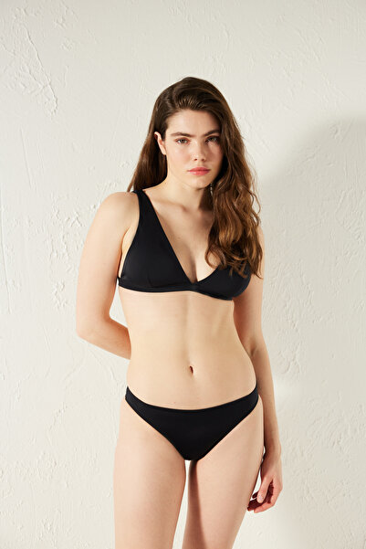 Penti Μαύρο Basic Slip Bikini Bottom