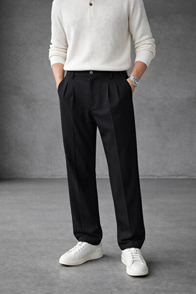 inpool Baggy kalıp, yazlık-baharlık, esnek-dökümlü, pile detaylı, geniş kumaş...