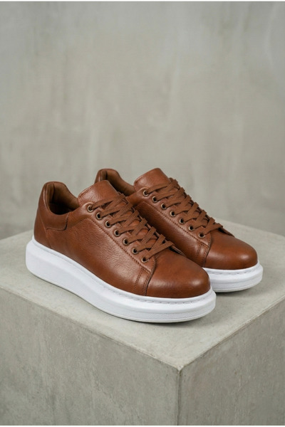 Zerenyus Prémiové stylové každodenní pohodlné a komfortní sportovní boty hněd...