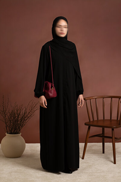 Lemaye Arya Ferace Повна довжина Ферце з блискавкою - Чорний