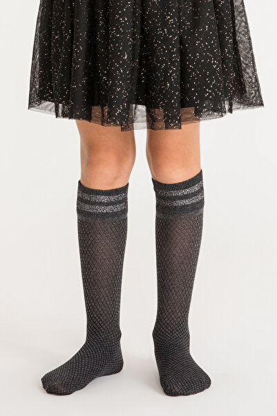 Penti Kız Çocuk Külmelanj Pretty Shine Stripe Pantolon Çorabı