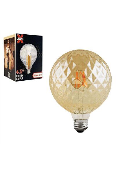 Powermaster Ledx GDS-95 Kırılmaz Gövde 4,5 Watt Rustik Ampul