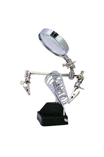 Powermaster PM-7194 3 Konumlu Büyüteç Havya Standı