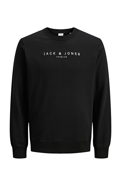 Jack & Jones JPRCCJAYSON SWEAT CREW NE Černá pánská mikina