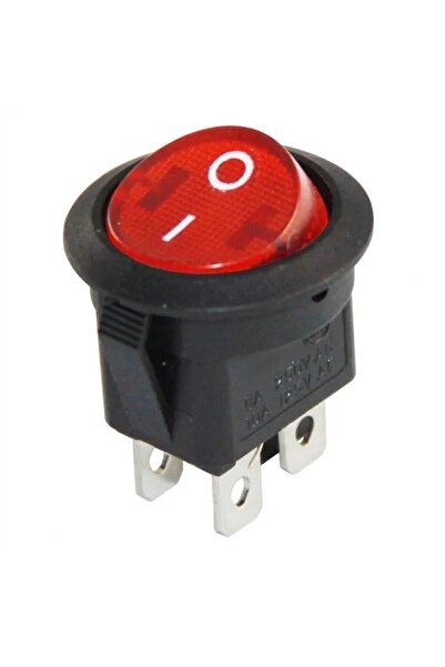 Powermaster IC-131-4 مفتاح تشغيل وإيقاف دائري مضيء 4P