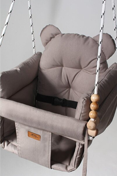 ConconBebe Concon Bebe Çocuk Pufy Emniyet Kemerli Salıncak Çocuk Salıncak