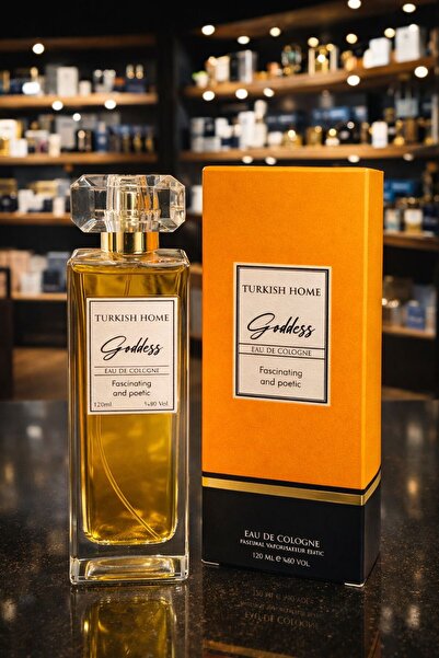 Turkish Home 120 ml Eau De Cologne Goddess Cam Şişe