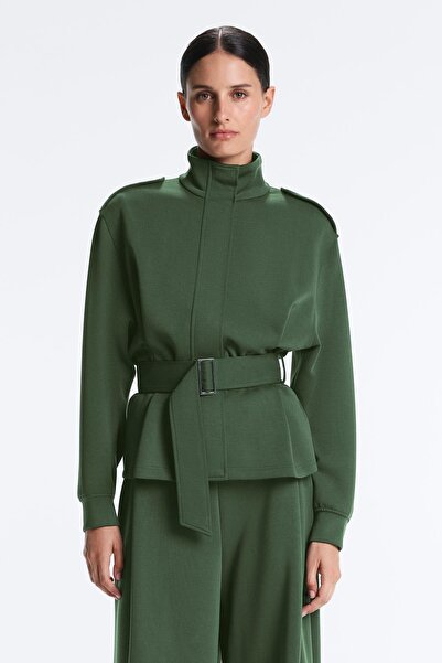 Oysho Utility kuşaklı twill ceket