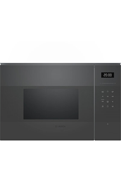 Bosch Serie 6 BEL554MG2 25 lt Antrasit Ankastre Mikrodalga Fırın