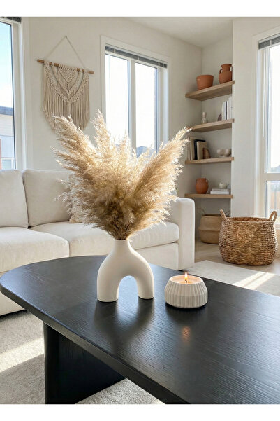 Nova Deco Set of 2 Nordic Style Bohemian Vases 10 cm Gift Pinterest Pampas Va...