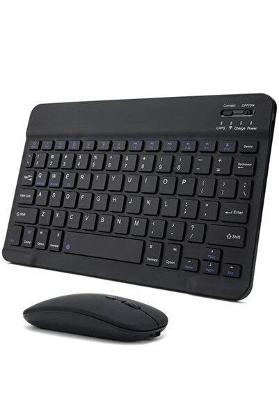 MAXGO 3159 Bluetooth Klavye Mouse Seti Şarjlı Türkçe Tüm Tablet ve Telefonlar...