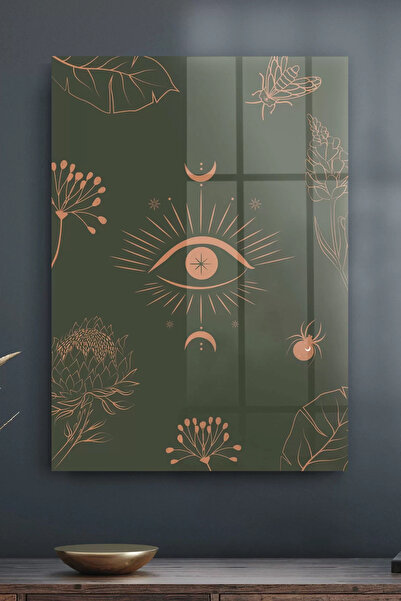 Decovetro Tablou din sticlă Dark Eye