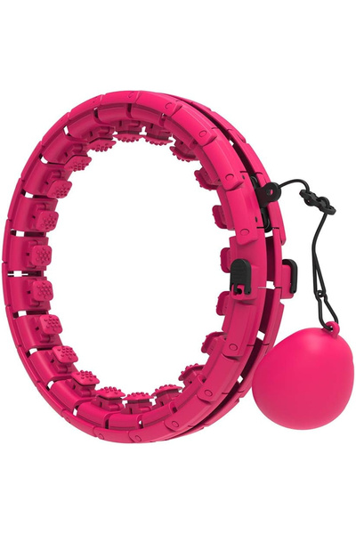 Msport Cerc de hula cu greutăți detașabile