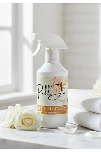 PellDio Home White Flowers Ev, Tekstil, Oda ve Çamaşır Spreyi 500ml