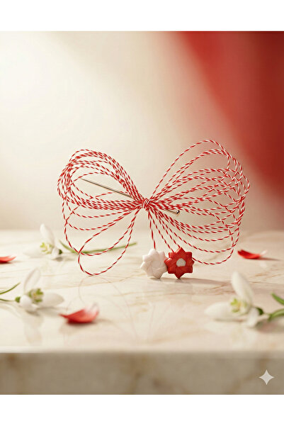 home made Premium Handmade Silk Martisor SET 24 pcs in Gift Box