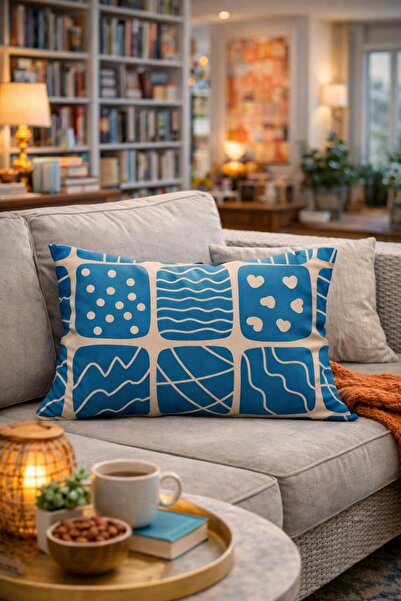 Evdek Husă de pernă dreptunghiulară dublă TK19